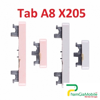 Nút Nguồn Ngoài Vỏ Samsung Galaxy Tab A8 10.5 2021 SM-X200 X205 Điều Chỉnh Âm Lượng Nhựa Bên Sườn Original Power Button + Volume Control